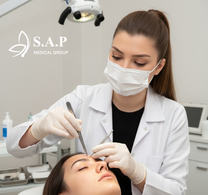 Eyebrow Transplantation Method sap medical group turkey