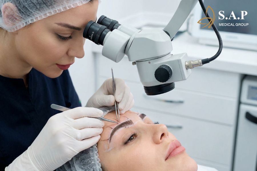 What is Microscopic Eyebrow Transplantation Sap Medical Group Eyebrow Transplantation