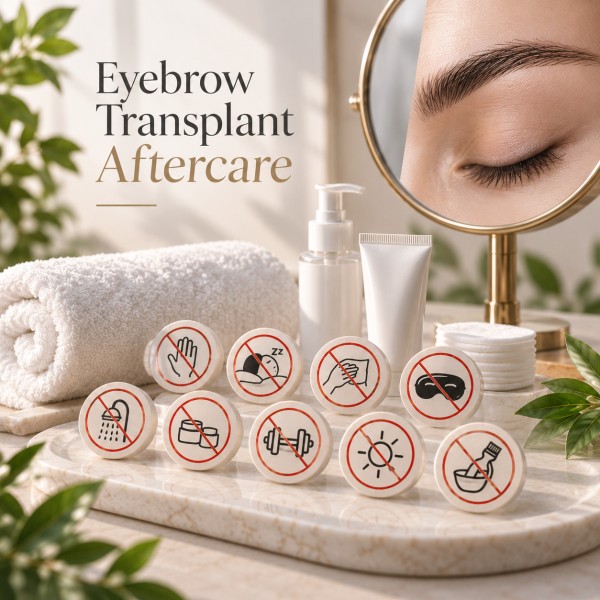 Eyebrow Transplant Aftercare What Should Be Avoided