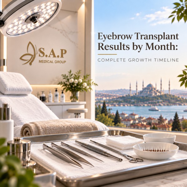 Eyebrow Transplant Results by Month Complete Growth Timeline Sap Medical Group