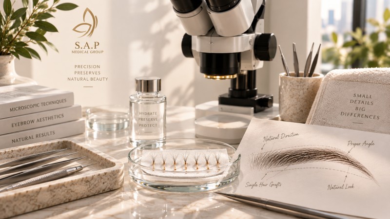 Golden Tips for Microscopic Eyebrow Transplantation Sap Medical Microscopic Eyebrow Transplantation tips